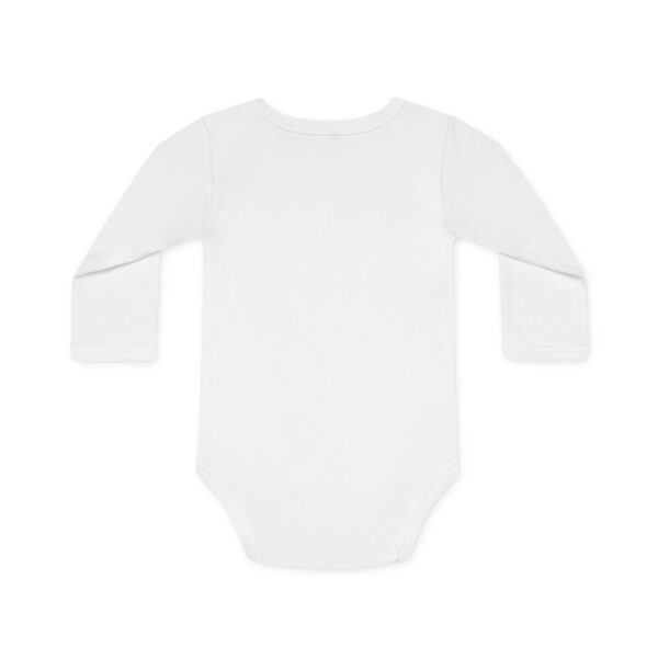 Baby Long-Sleeve Organic Bodysuit - Image 2