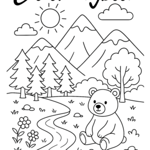 Nature Coloring Book