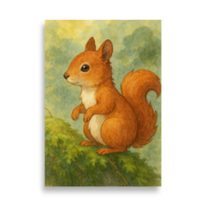Poster squirrel