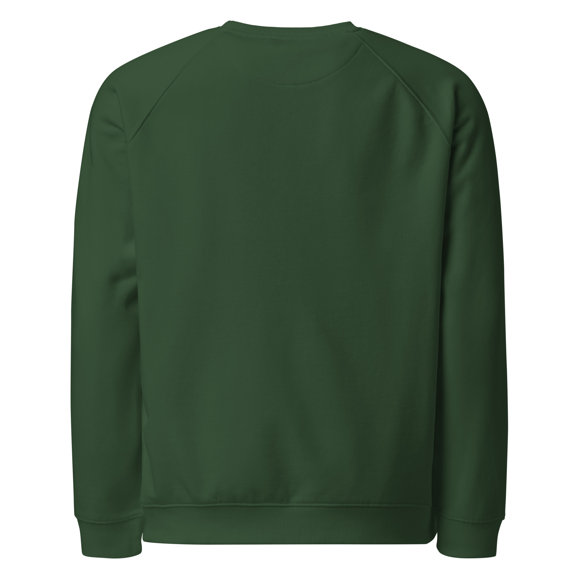 Unisex organic raglan sweatshirt - Image 6