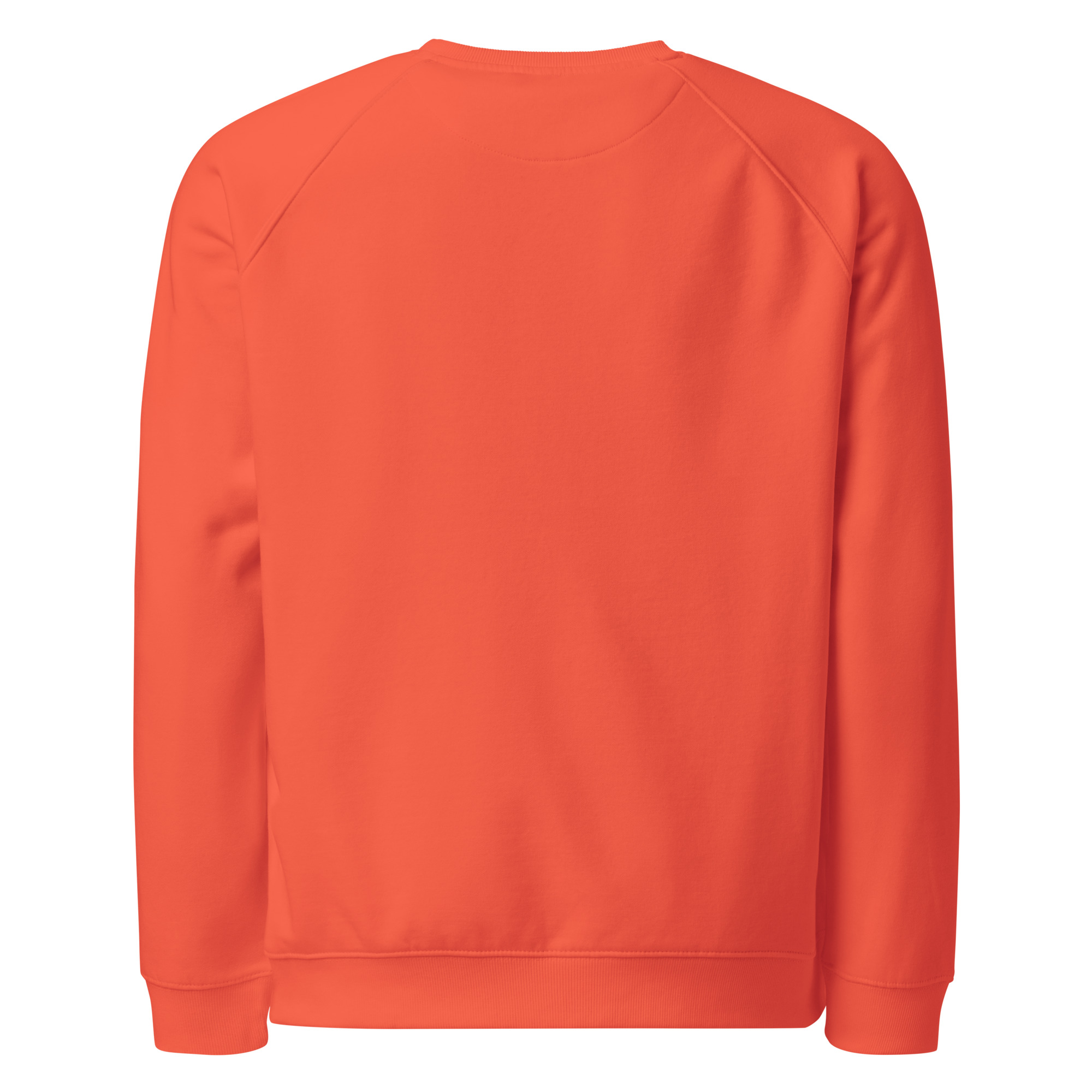 Unisex organic raglan sweatshirt - Image 8