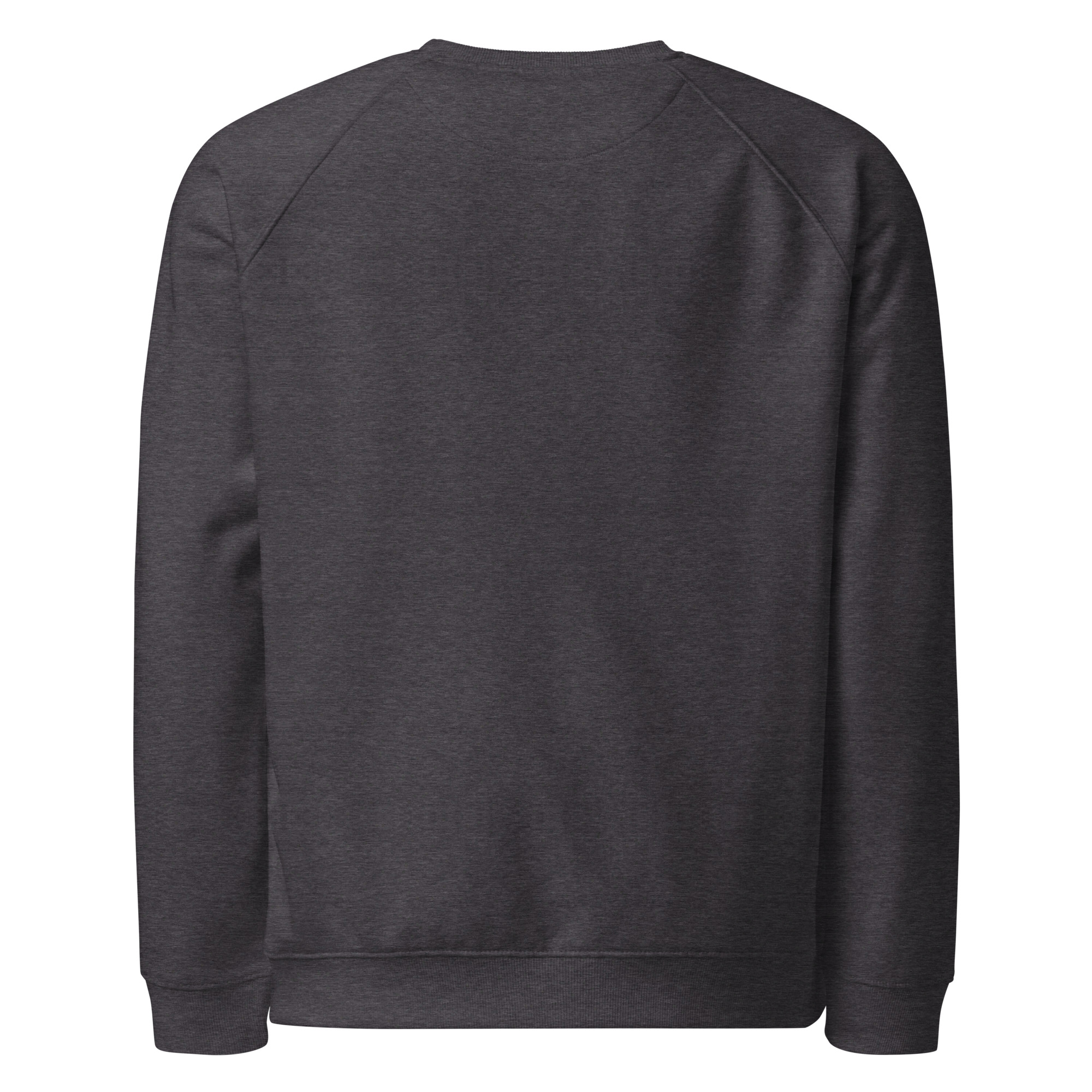 Unisex organic raglan sweatshirt - Image 4